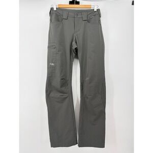 Outdoor Research Voodoo Pants Women's Size 6 Gray Softshell Hiking Cargo 243896